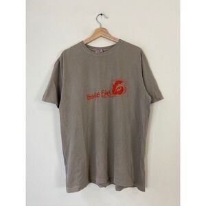 Vintage Paradise Blue Surf Shop Rip Curl Wave Gray Tee Shirt